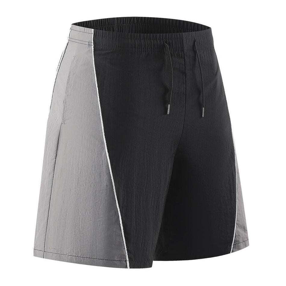 Men’s Premium Spliced Ice Silk Quick-Dry Beach & Sports Shorts