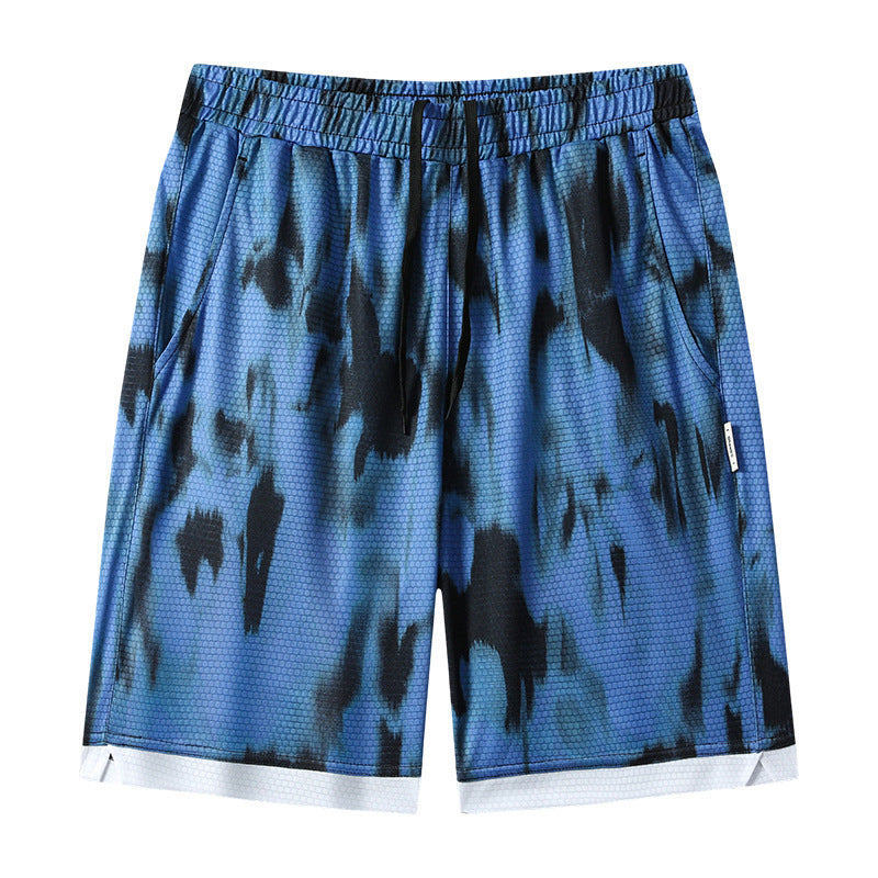 Black And Blue men's shorts - casual shorts with elastic waistband for active and leisure wear