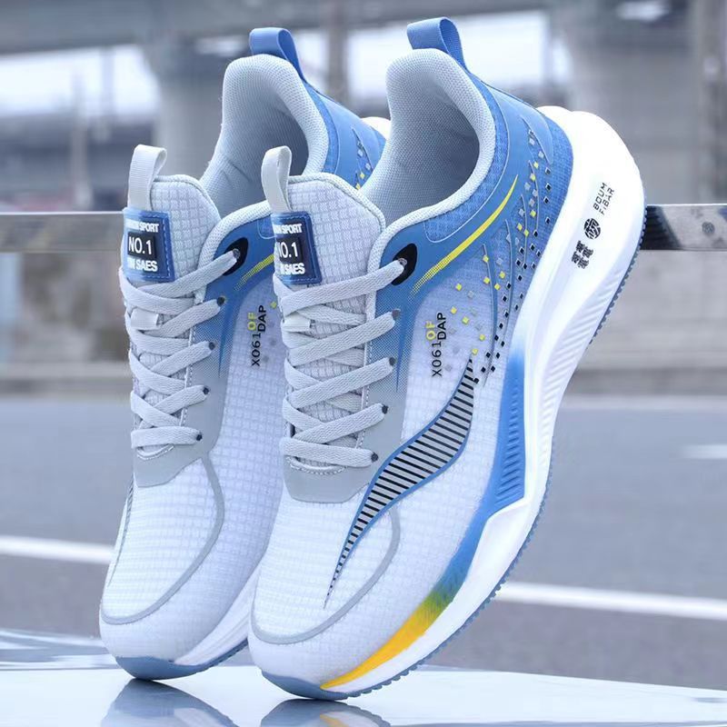 Men’s Breathable Mesh Running Shoes | Lightweight Spring Low-Tops