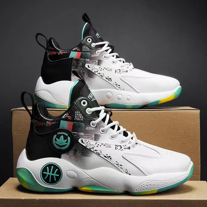 Men’s High-Top Basketball Sneakers | Autumn Winter Sports Shoes