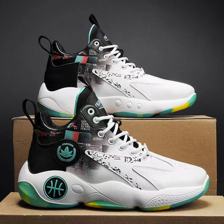 Men’s High-Top Basketball Sneakers | Autumn Winter Sports Shoes