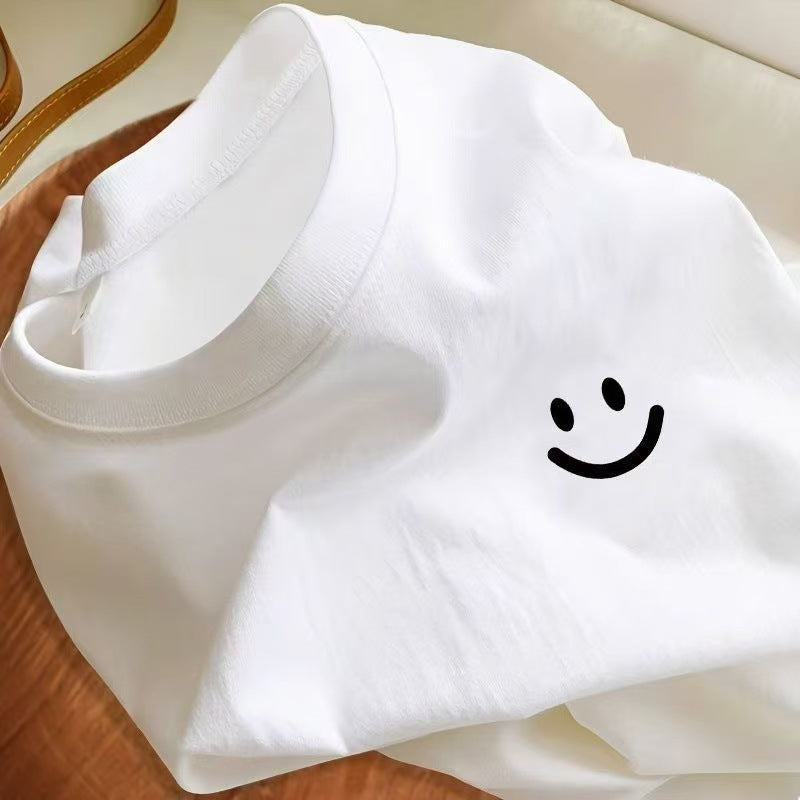 Sculpted Round Neck Tee in Premium Long-Staple Cotton