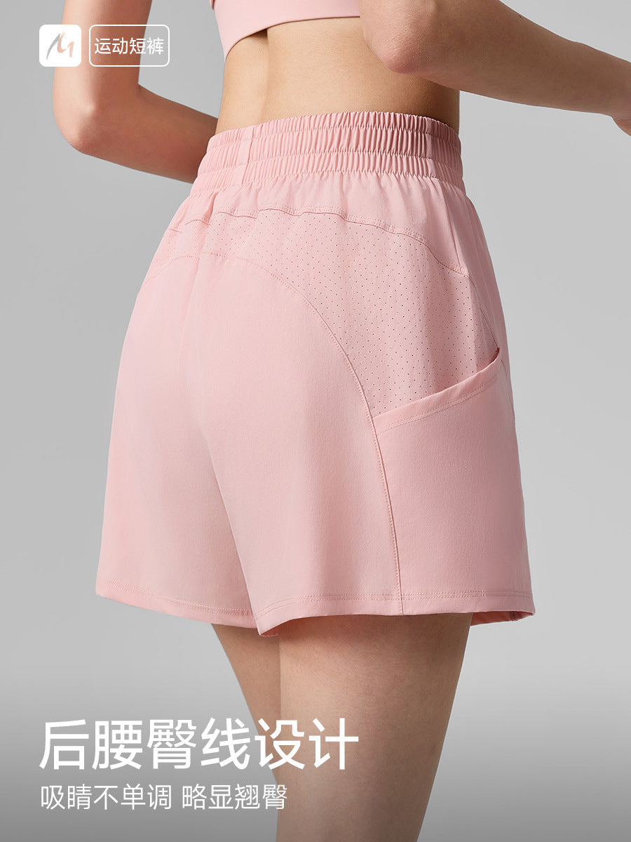 High-Performance Quick-Dry Two-in-One Yoga Shorts