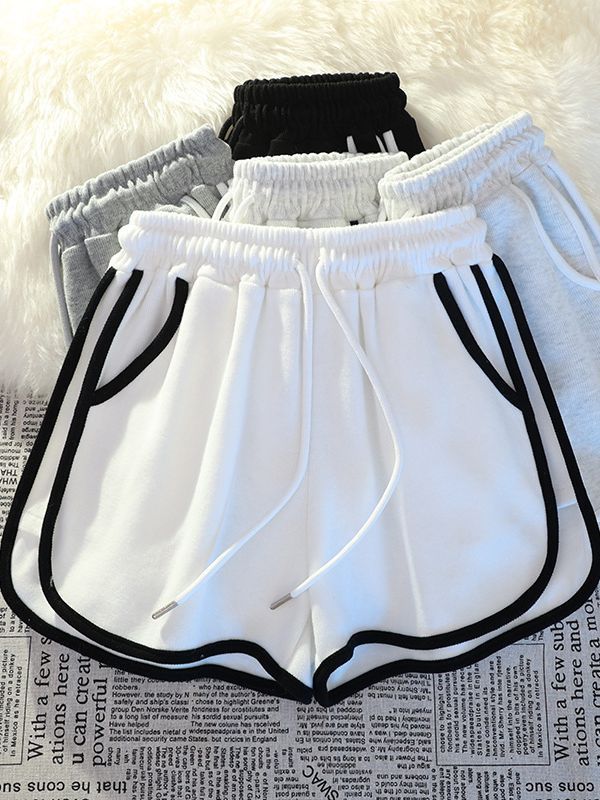 Relaxed Wide-Leg Summer Active Lounge Shorts