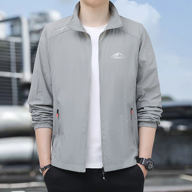 Men’s Quick-Dry Breathable Sun Protection Skin Jacket