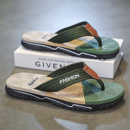 Men's High-End Non-Slip Wear-Resistant Summer Beach Sandals