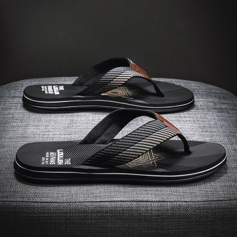 Men’s Architectural Sole Non-Slip Summer Beach Sandals