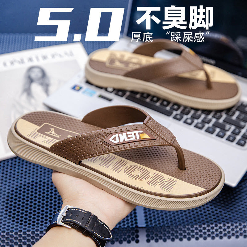 Men’s Lightweight Anti-Odor Thick-Sole Summer Sandals