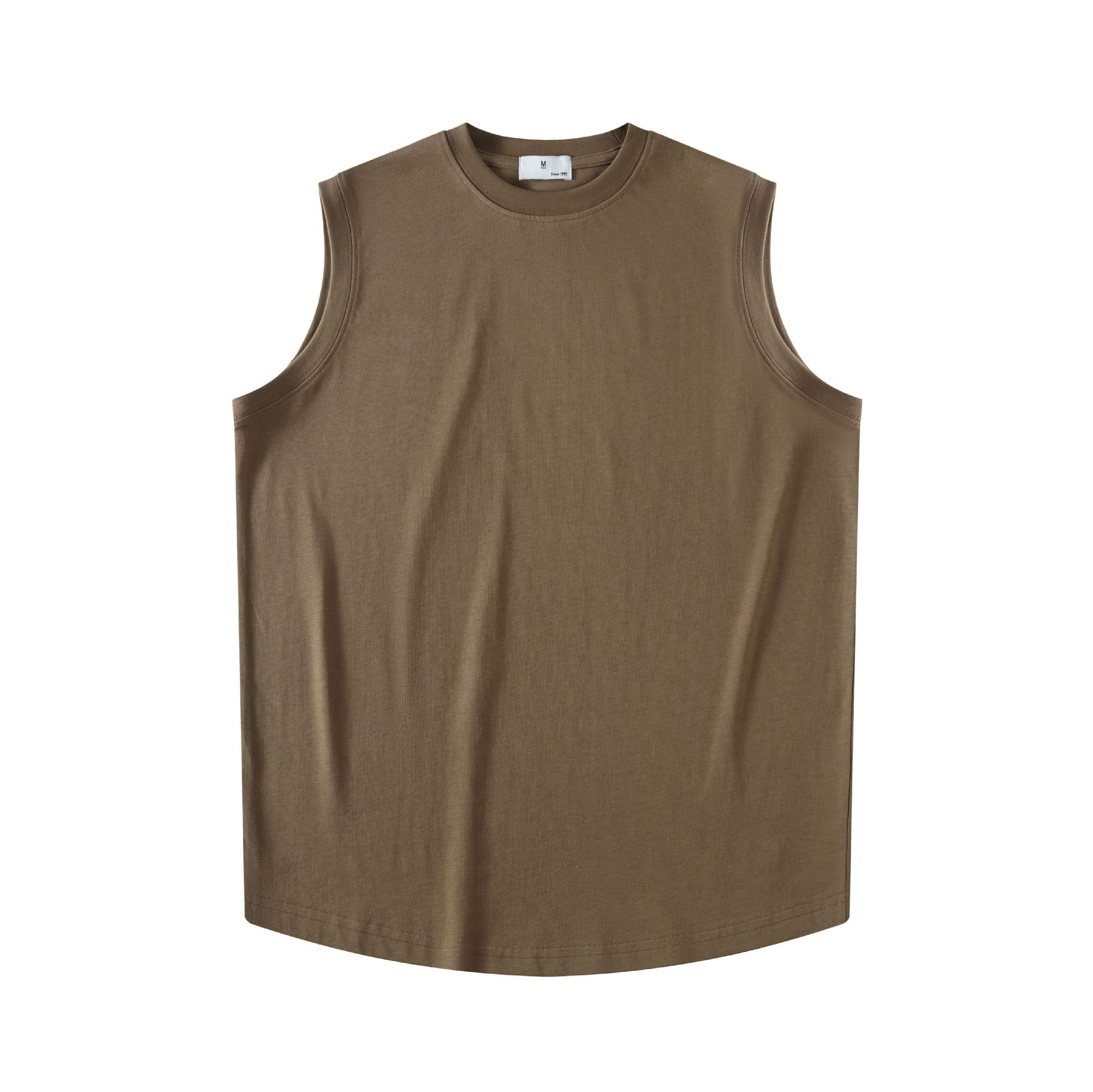 Men’s Heavyweight 260g Pure Cotton Loose Fit Sports Vest