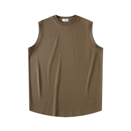 Men’s Heavyweight 260g Pure Cotton Loose Fit Sports Vest