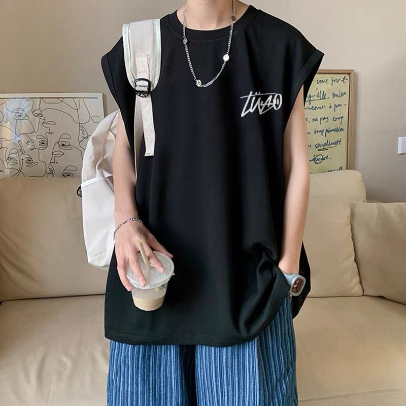 Boys’ American Style Loose Fit Summer Sports Vest