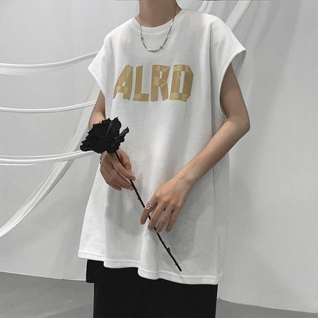 Men’s Hong Kong Style Loose Fit Summer Sports Vest