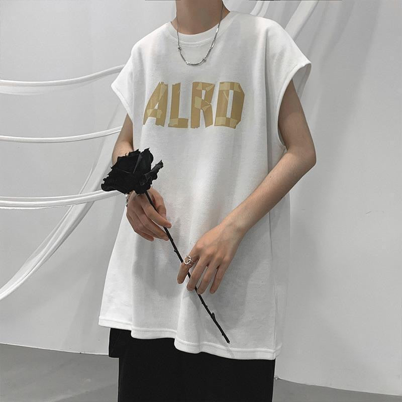 Men’s Hong Kong Style Loose Fit Summer Sports Vest
