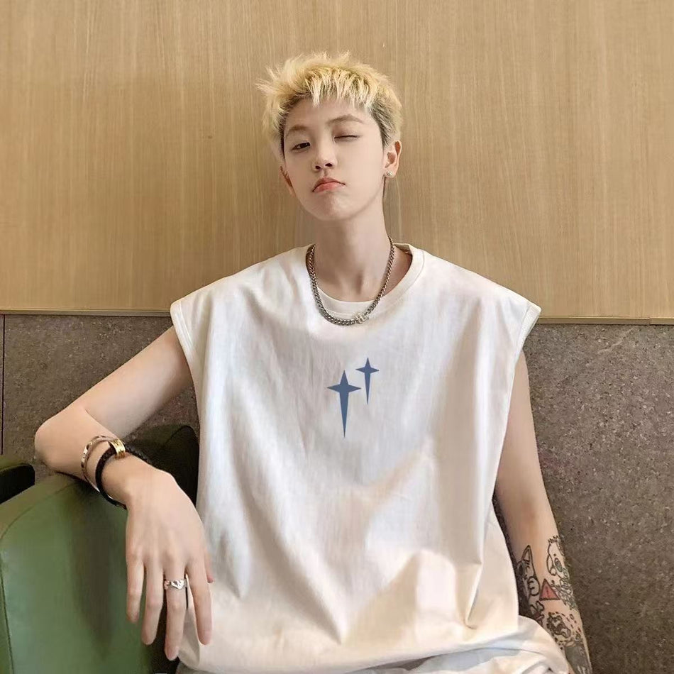 Men’s American Style Loose Fit Summer Sports Vest