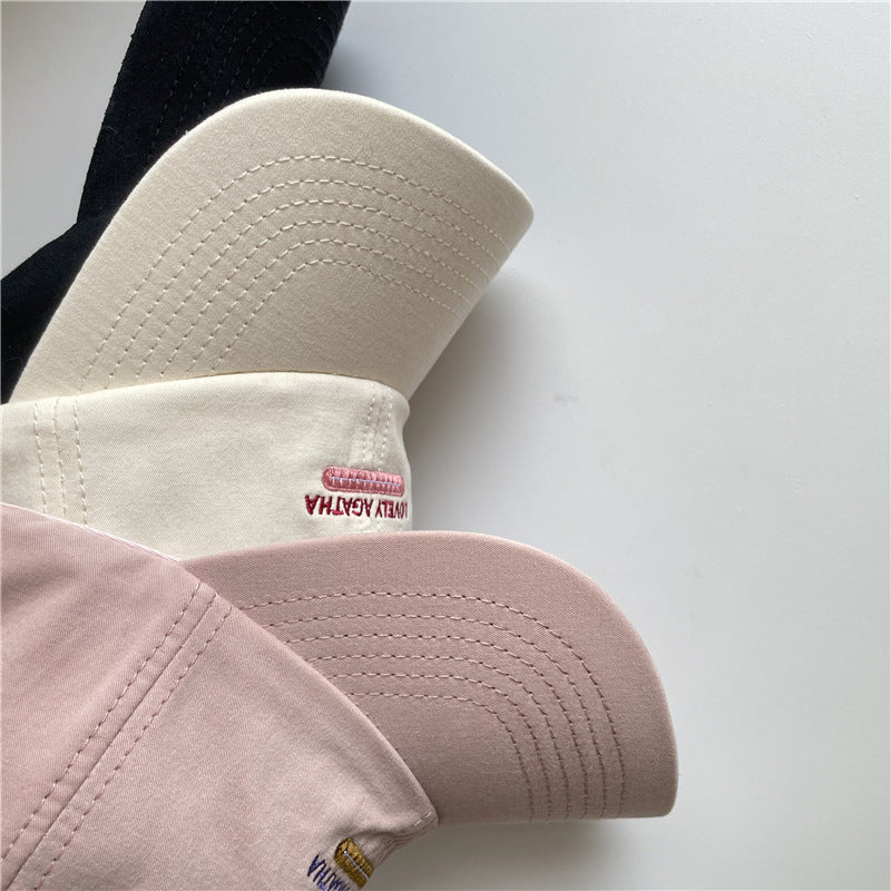 Wide-Brimmed Face-Slimming Baseball Cap - Trendy Soft-Top Summer