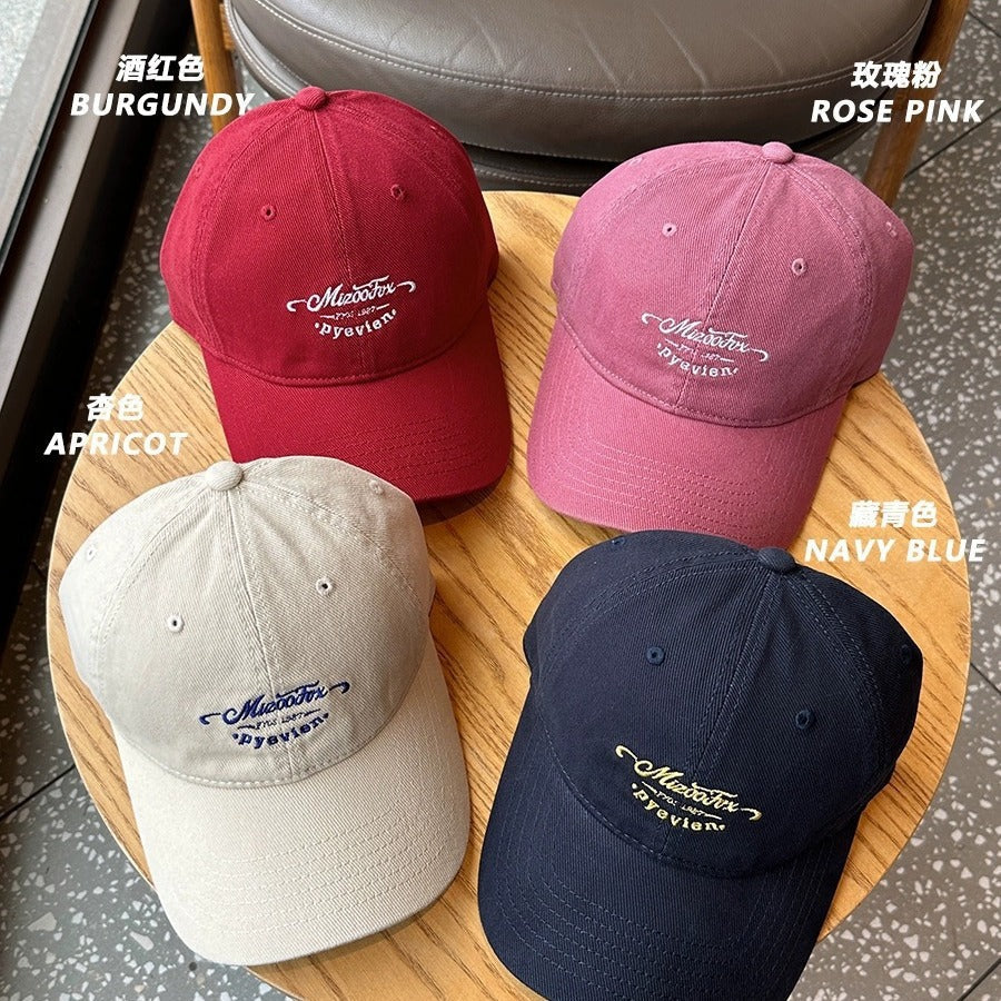 Japanese-Style Wide Brim Soft Top Cap — Premium Cotton