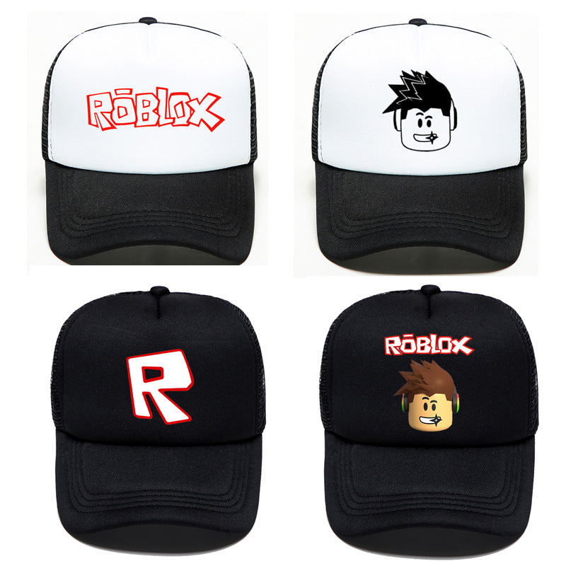 Premium Roblox Peripheral Cartoon Mesh Baseball Cap
