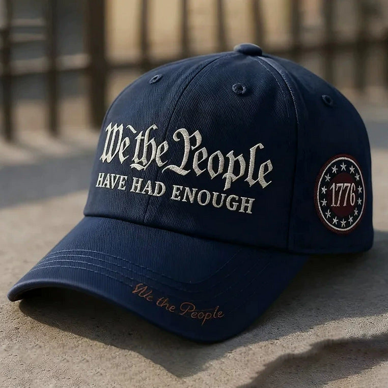 Vintage Washed Cotton We the People Baseball Cap
