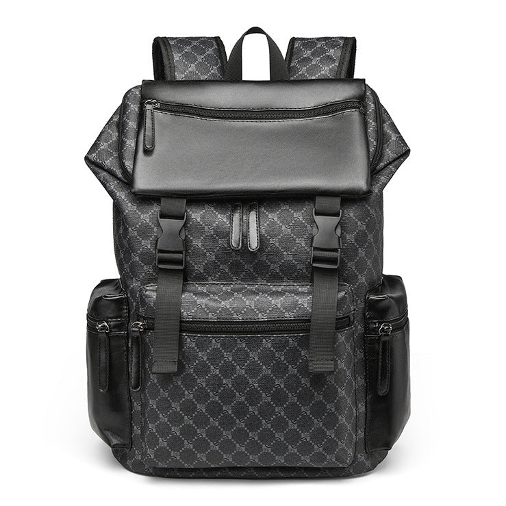 Large Capacity Commuter Backpack in Sophisticated College Style