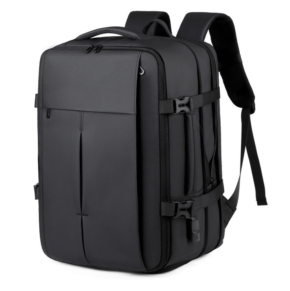 Men's Large Capacity Water-Repellent Business Travel Backpack