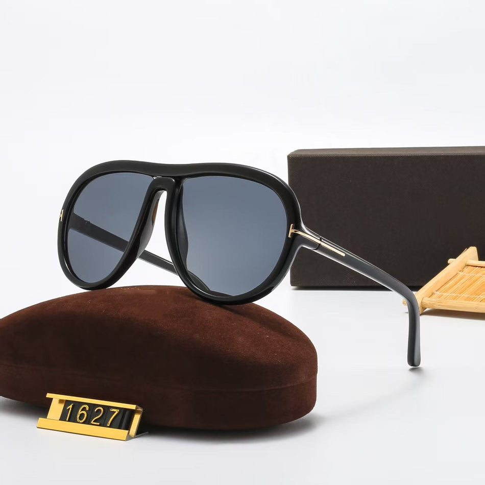 Signature Square Frame Retro Polarized Fashion Sunglasses