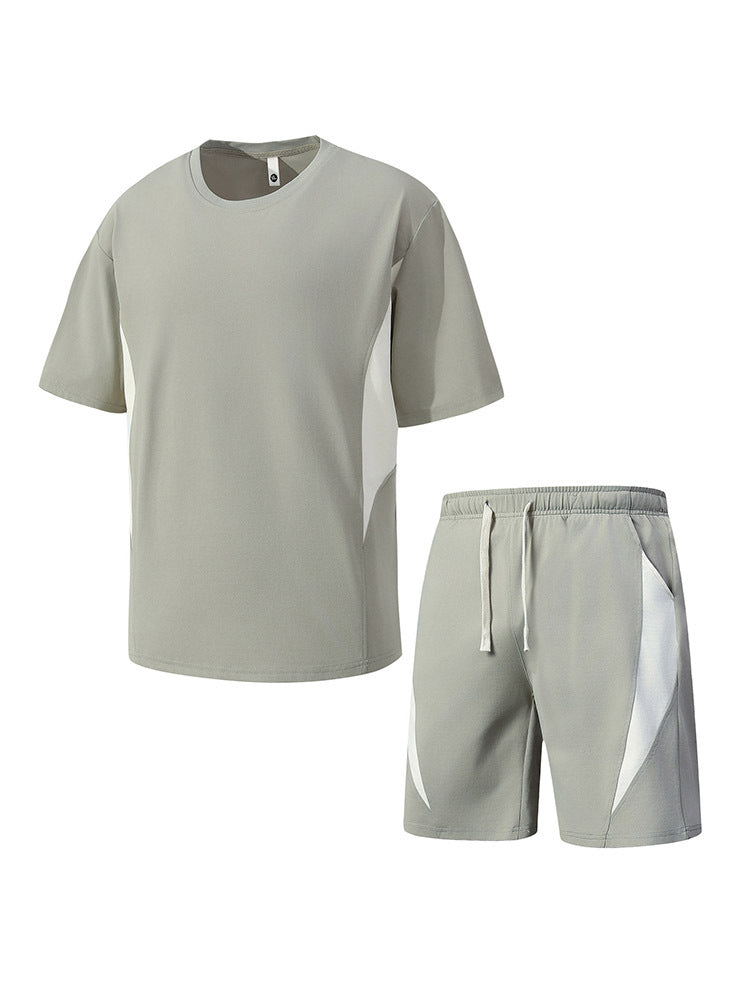Men's Quick-Dry Athletic Set: Team Series Short Sleeve and Shorts