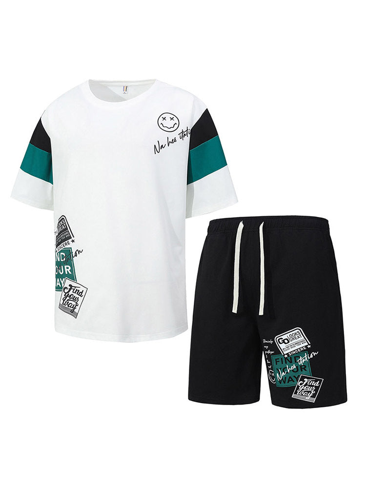Men's 2026 Summer Leisure Set: Breathable Short Sleeve and Shorts