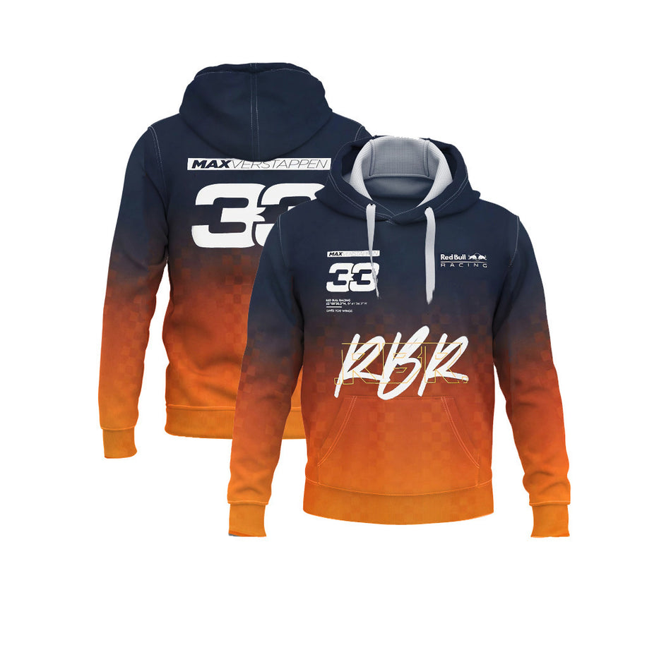 Men’s Heavyweight Hooded Sweatshirt with Digital Artistry