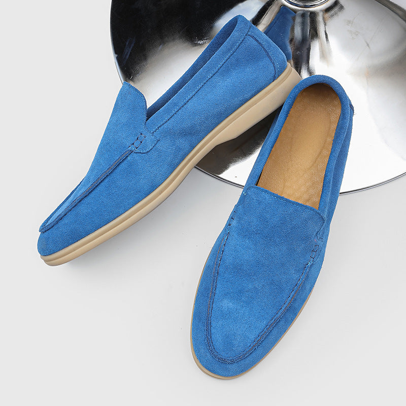 Men’s 2026 Summer Breathable Leather Slip-On Loafers