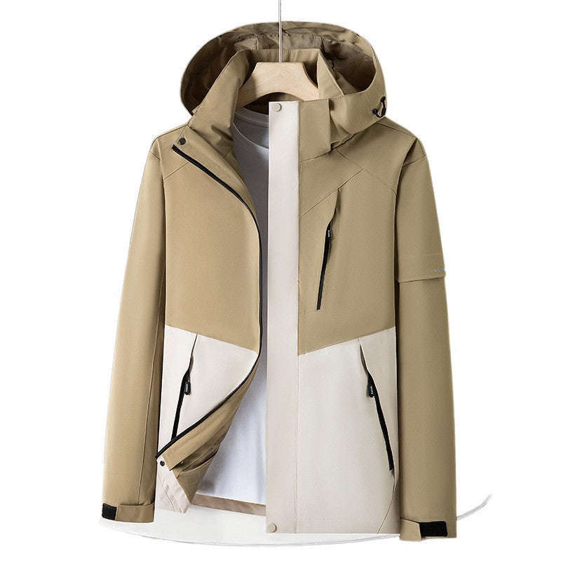 Men’s Technical Water-Repellent Outdoor Shell Jacket