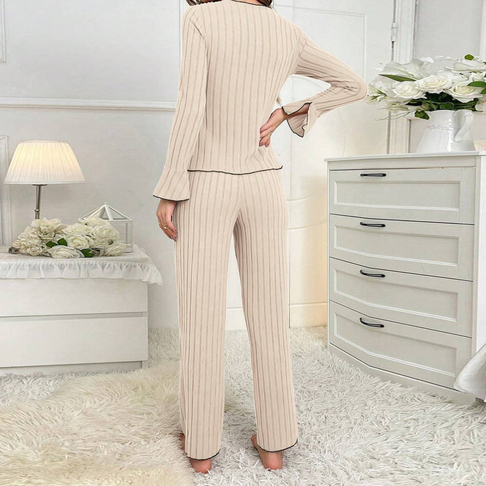 Premium Autumn and Winter Two-Piece Home Suit for Women