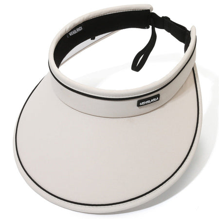 Candy [Off-White] UPF 50+ Wide Brim Sun Hat with Breathable Open-Top Design