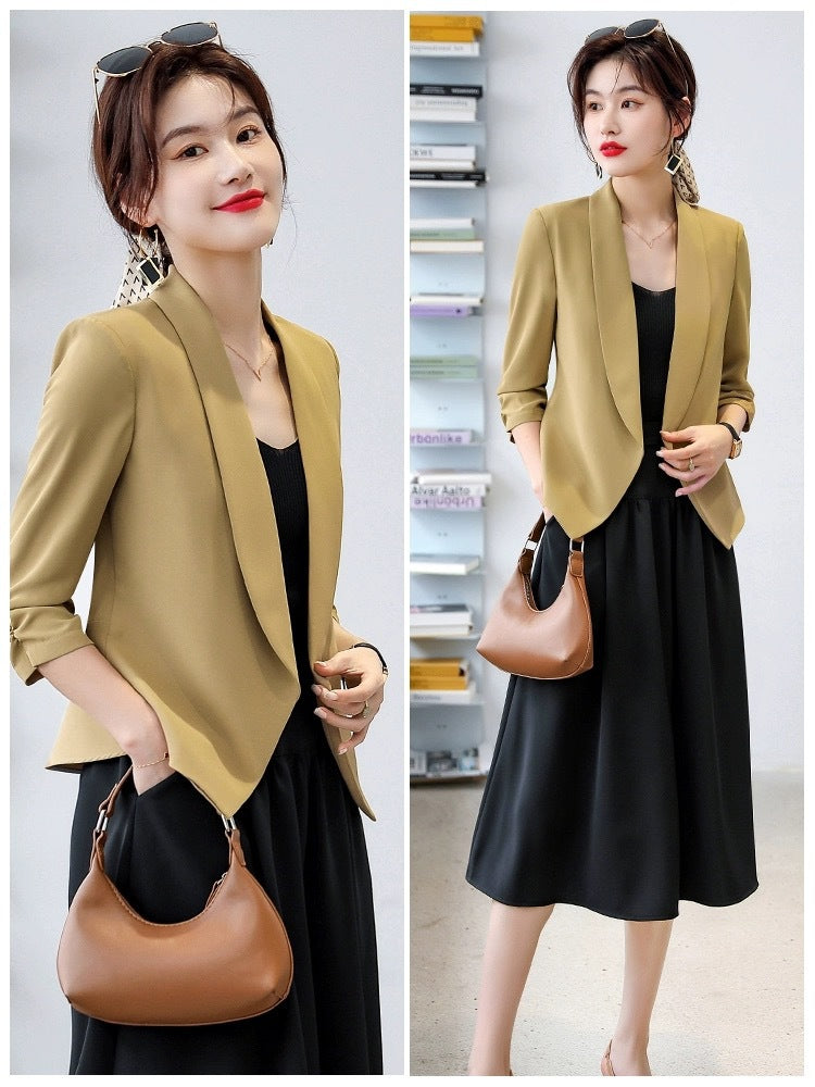 The Aero-Chiffon Ethereal Blazer | Summer Sun-Protective Short
