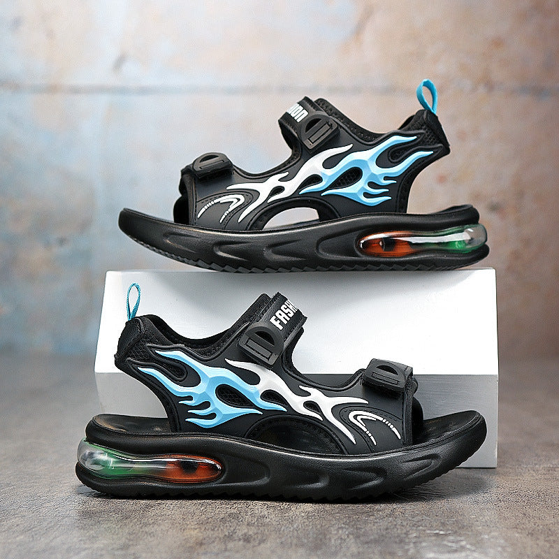 Boys' Lightweight Breathable Summer Sandals | Soft-Soled Beach