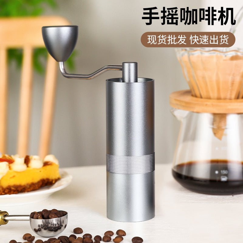 Manual Coffee Grinder with Precision Stainless Steel Core