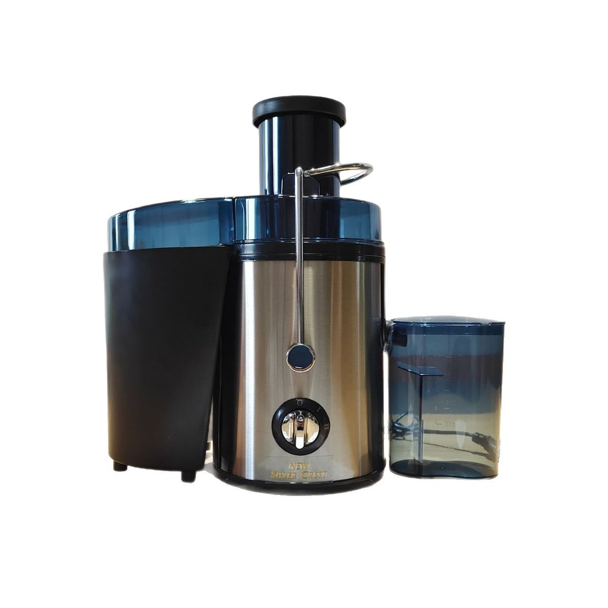 Silver Automatic Slow Masticating Juicer with Large Feed Chute