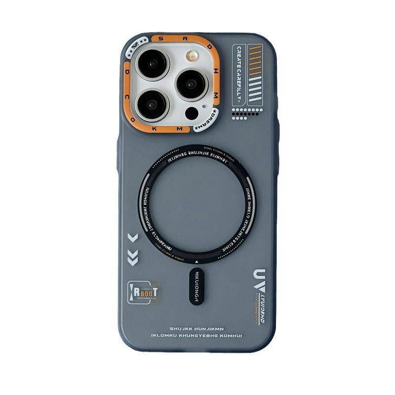 Refined Frosted Magnetic Case for iPhone 16 Pro Max and 15 – Black for iPhone16Promax