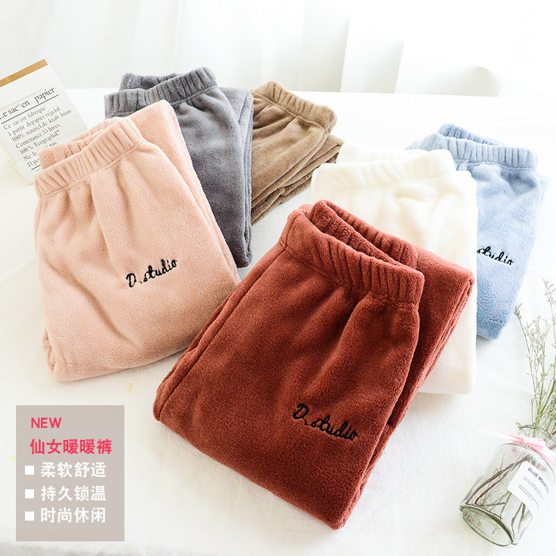 Women’s Coral Velvet Warm Pants