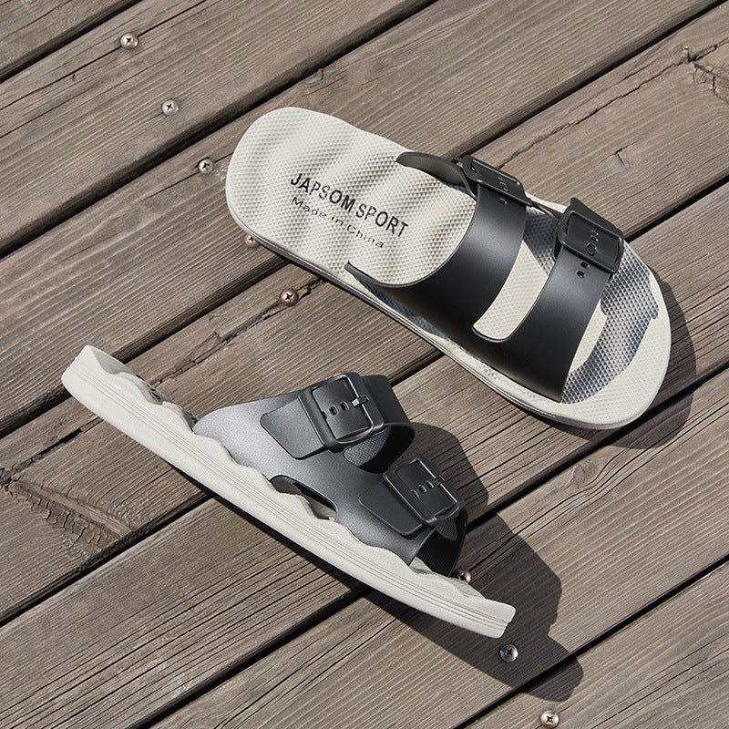 Men’s Architectural EVA Summer Slides with Non-Slip Sole