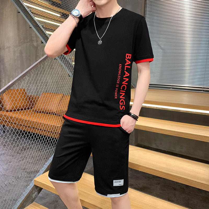 Men's Korean Style Trendy Sports Suit | Premium Loose