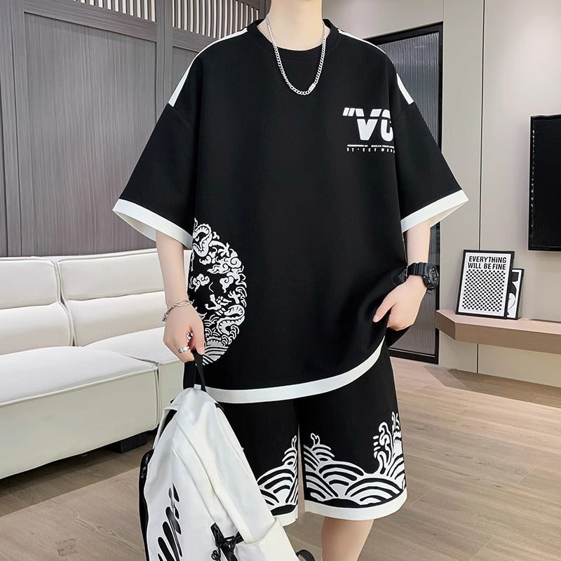 Men's & Teenagers' Premium "Guochao" Chinese Style Summer Sports