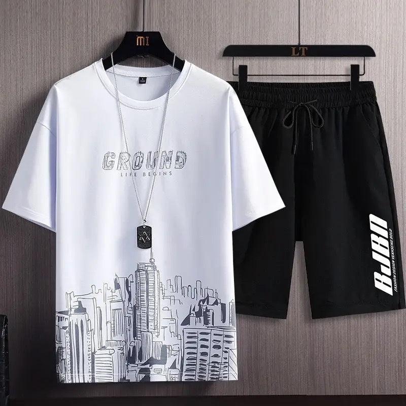 Men's Premium Loose Fit Summer Sportswear Set