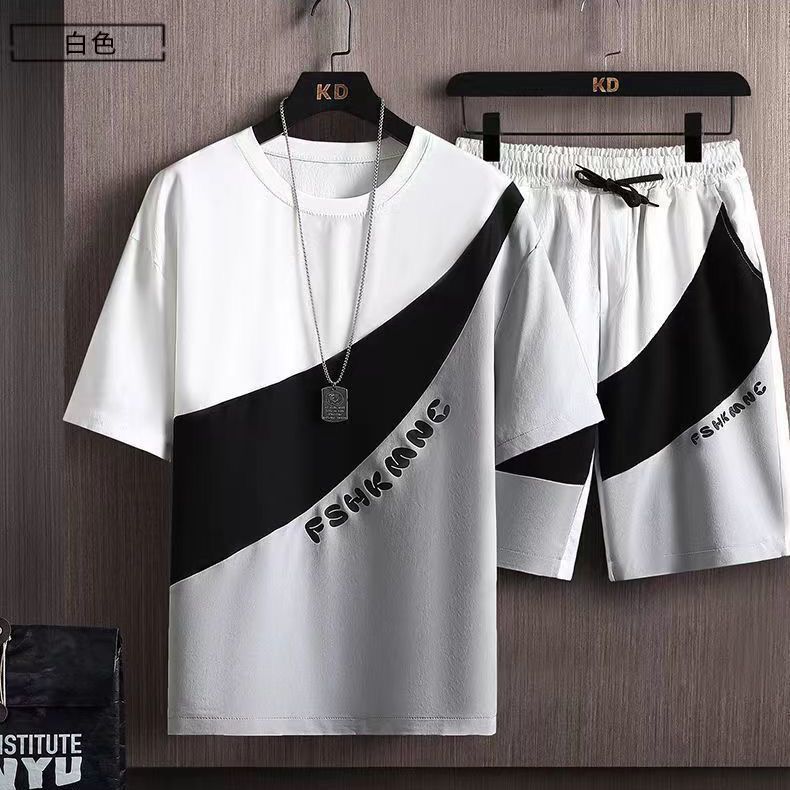 Striped Print Ice Silk Couple's Long-Sleeve Loungewear Set – texture detail