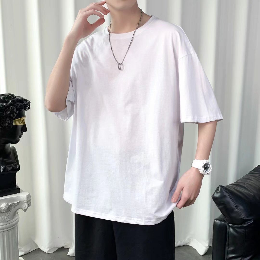 White Striped Print Ice Silk Couple's Long-Sleeve Loungewear Set