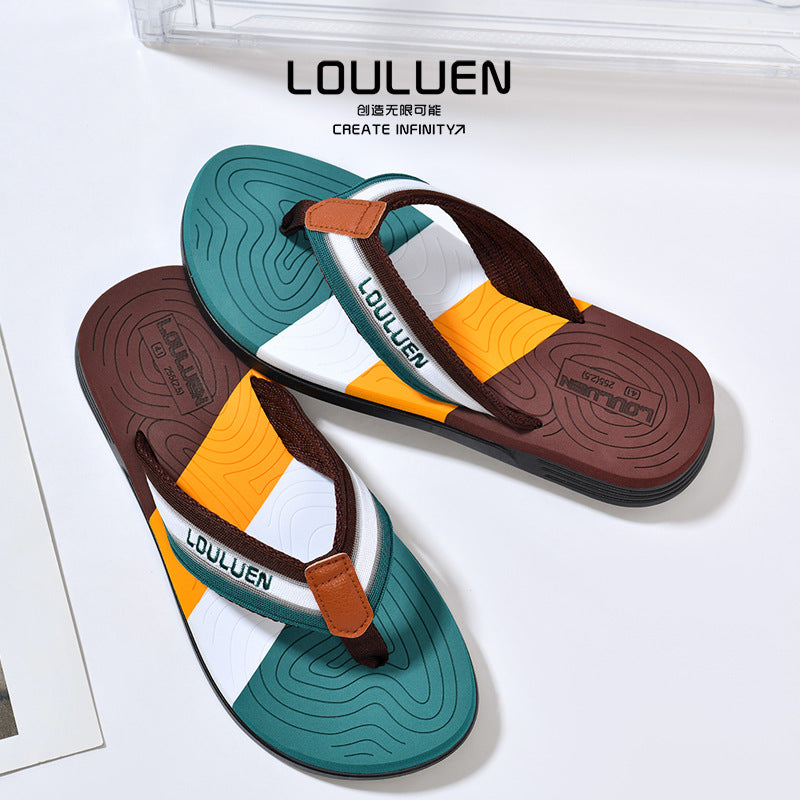 Premium Men's Non-Slip Beach Sandals and Flip-Flops