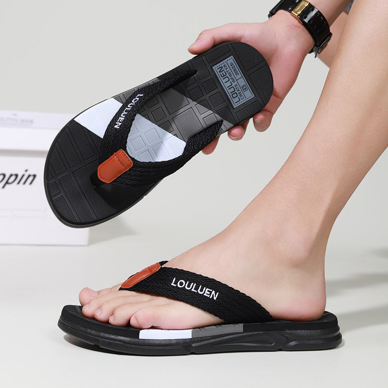 High-End Men's Non-Slip Casual Beach Flip-Flops