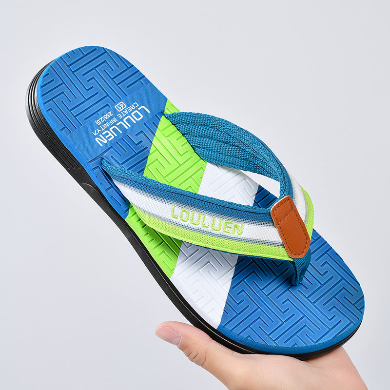 High-End Men's Casual Outdoor Beach Flip-Flops