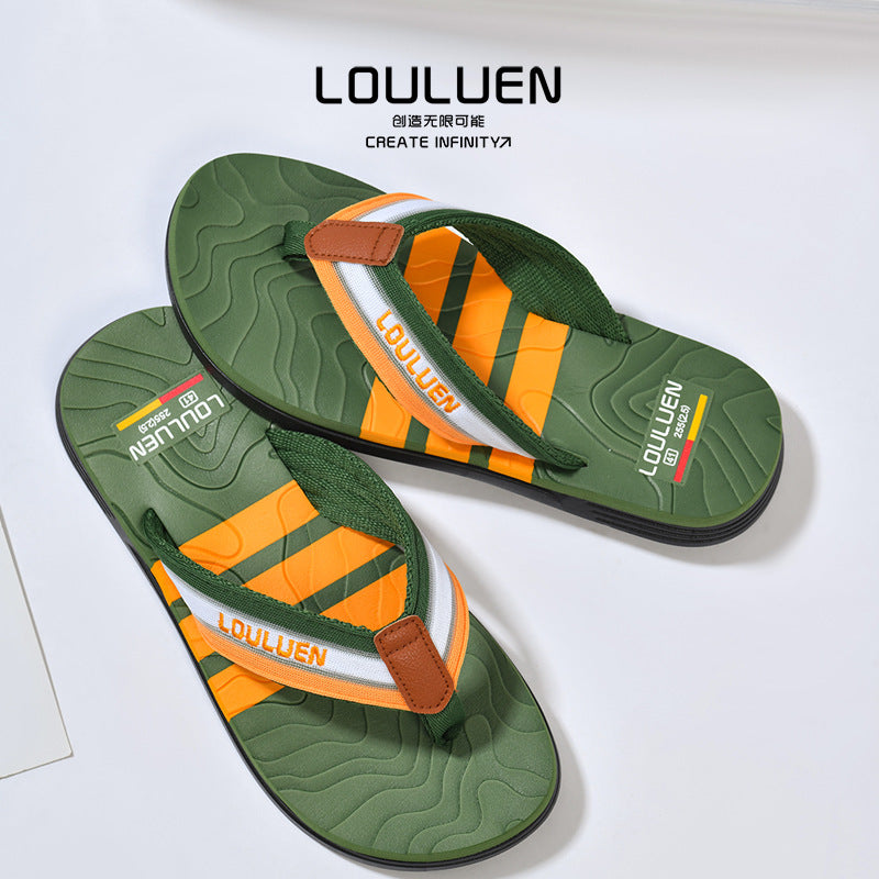 Premium Men's Non-Slip Casual Beach Flip-Flops