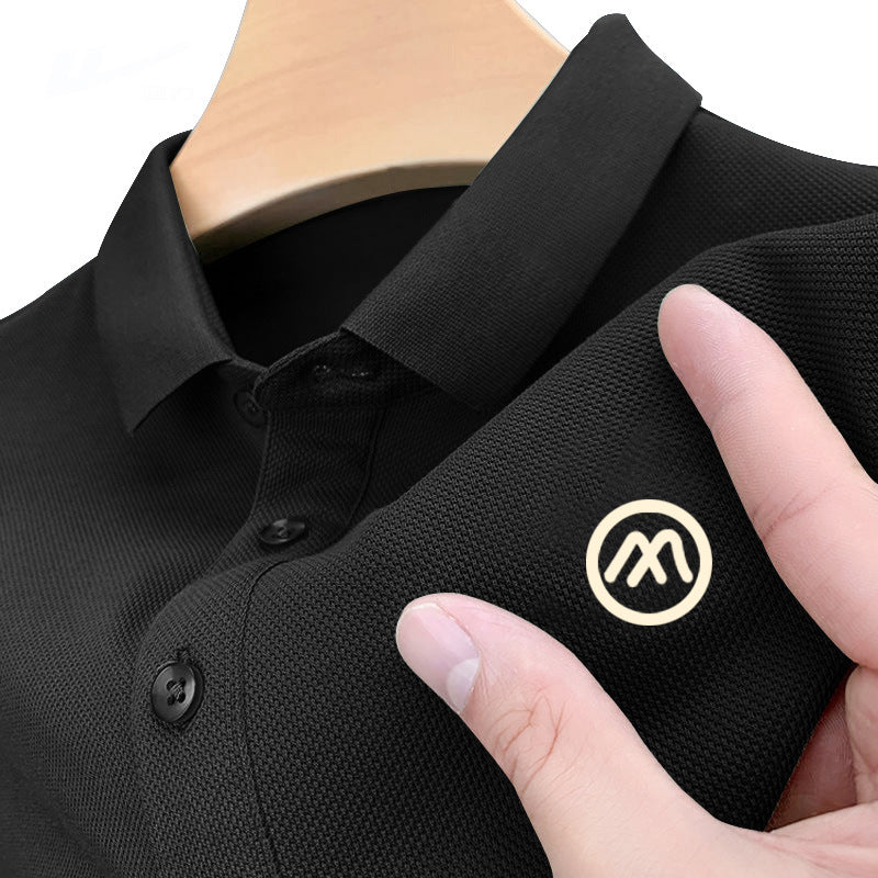 Men's Trendy Brand Short Sleeve Polo T-Shirt Summer Casual Top