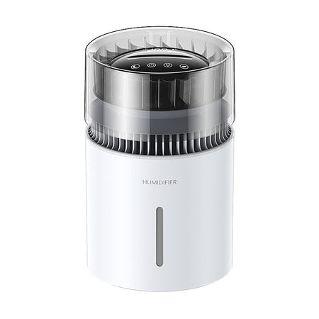 White 5L Negative Ion Humidifier with 100-Speed Control USB AC